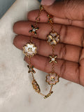 Blush Bloom Clover Bracelet