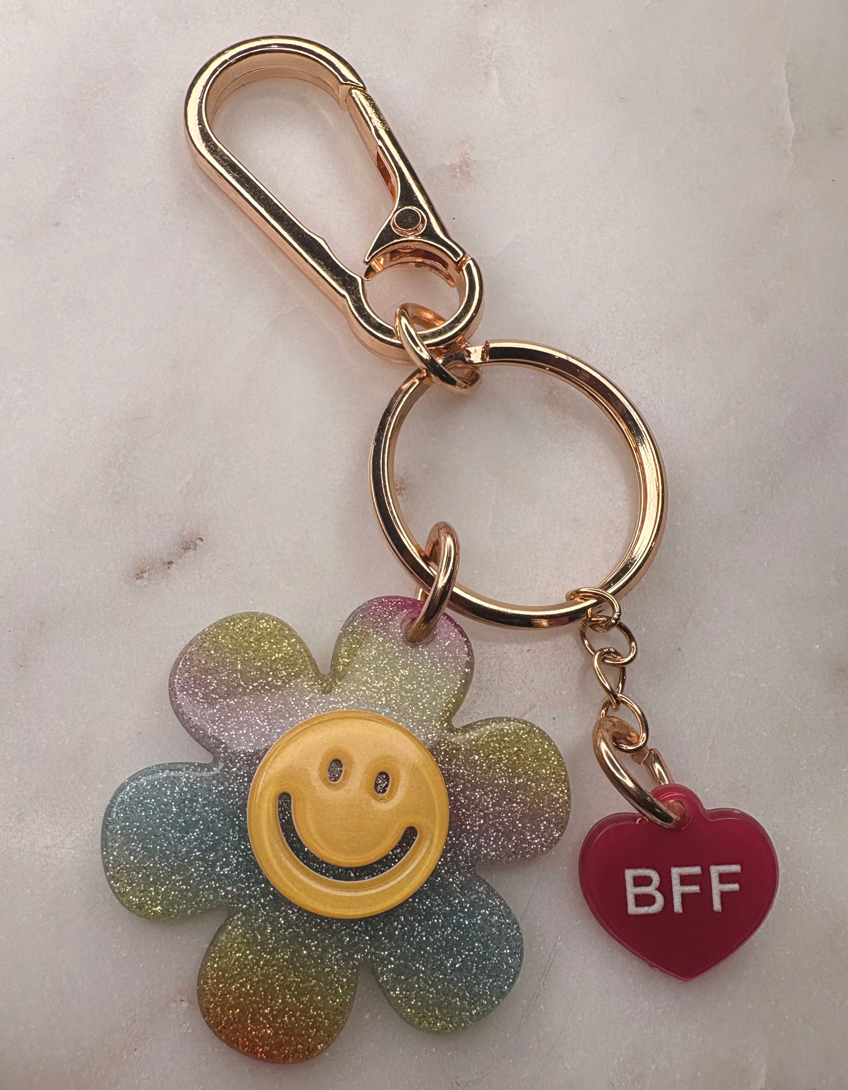 BFF keychain 2 piece