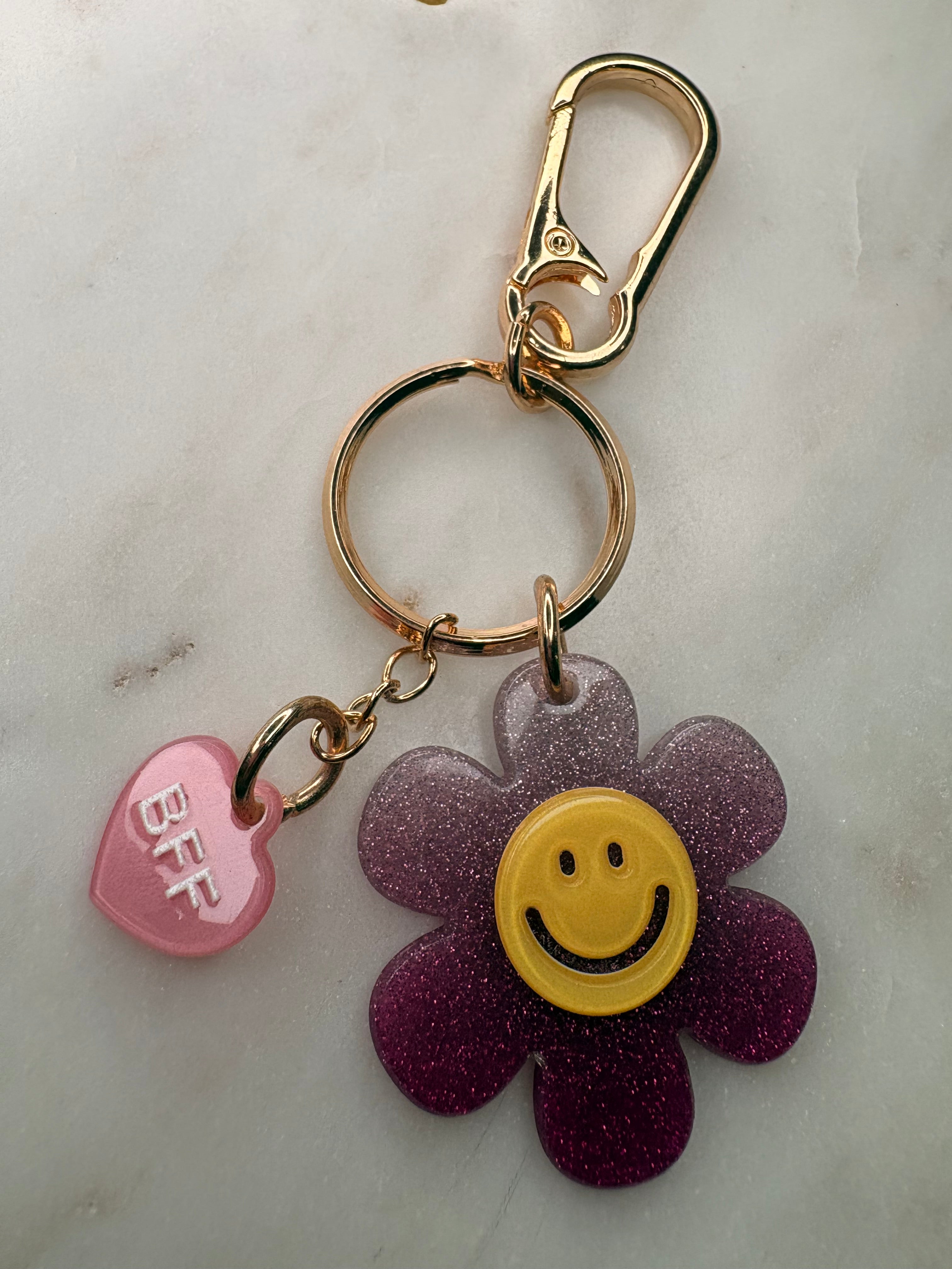BFF keychain 2 piece