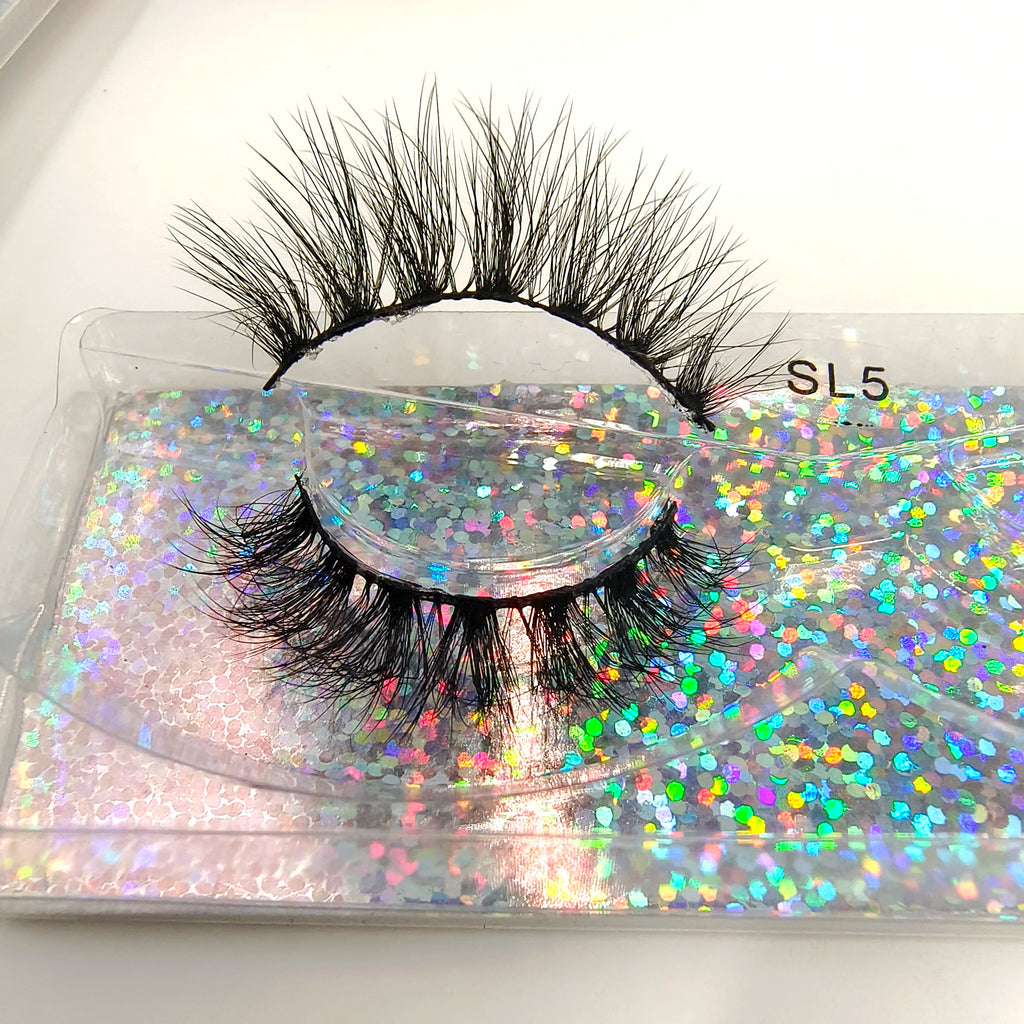 5/10/30/50/100Pcs fluffy mink eyelashes wholesale